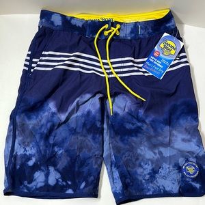 Banana Boat Men’s BoardShorts Fast Dry Swim Wear 50 UPF Protection size Small